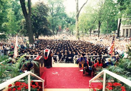 Commencement, 1988 | Dickinson College