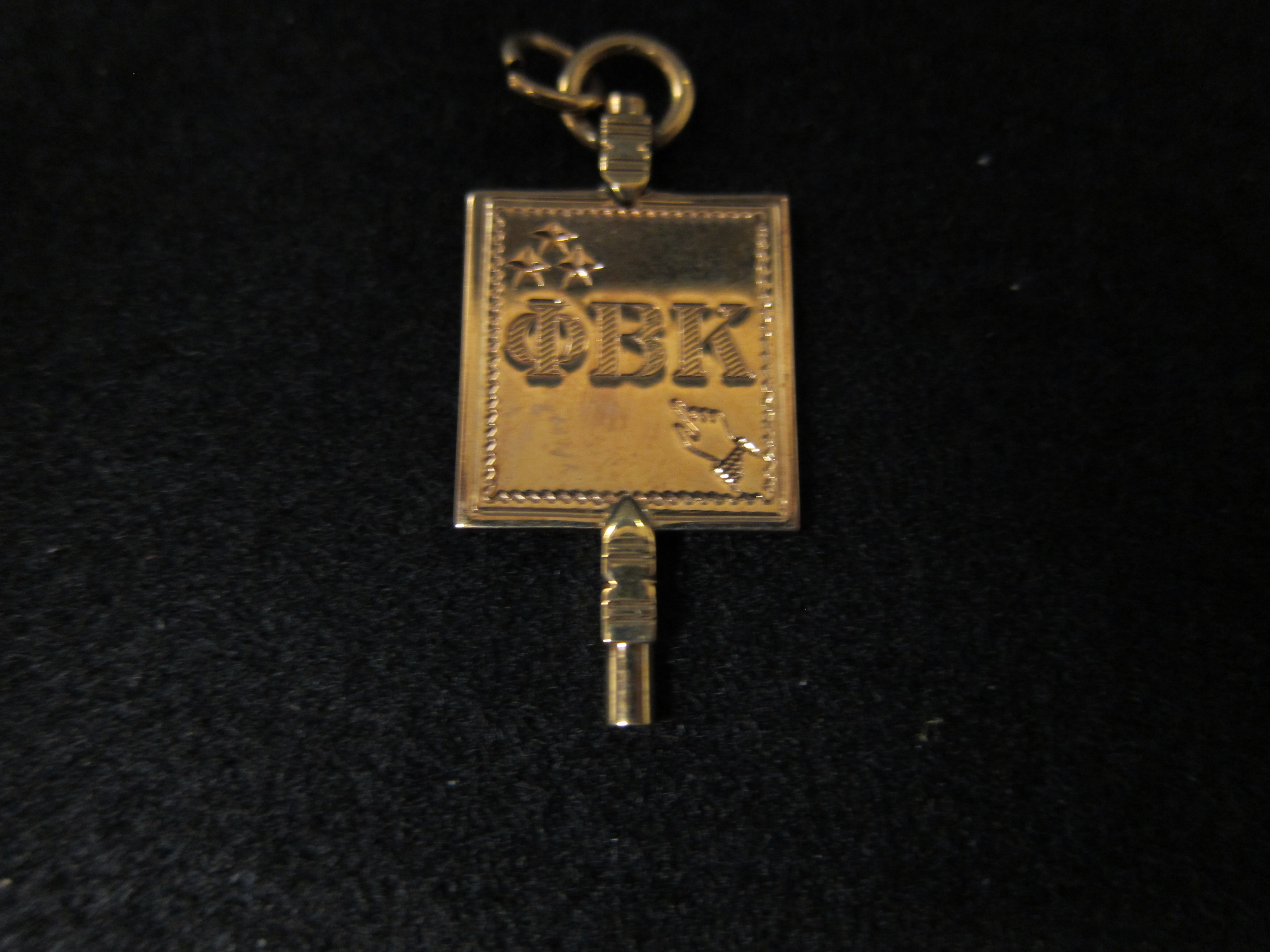 Phi Beta Kappa key, 1982 | Dickinson College