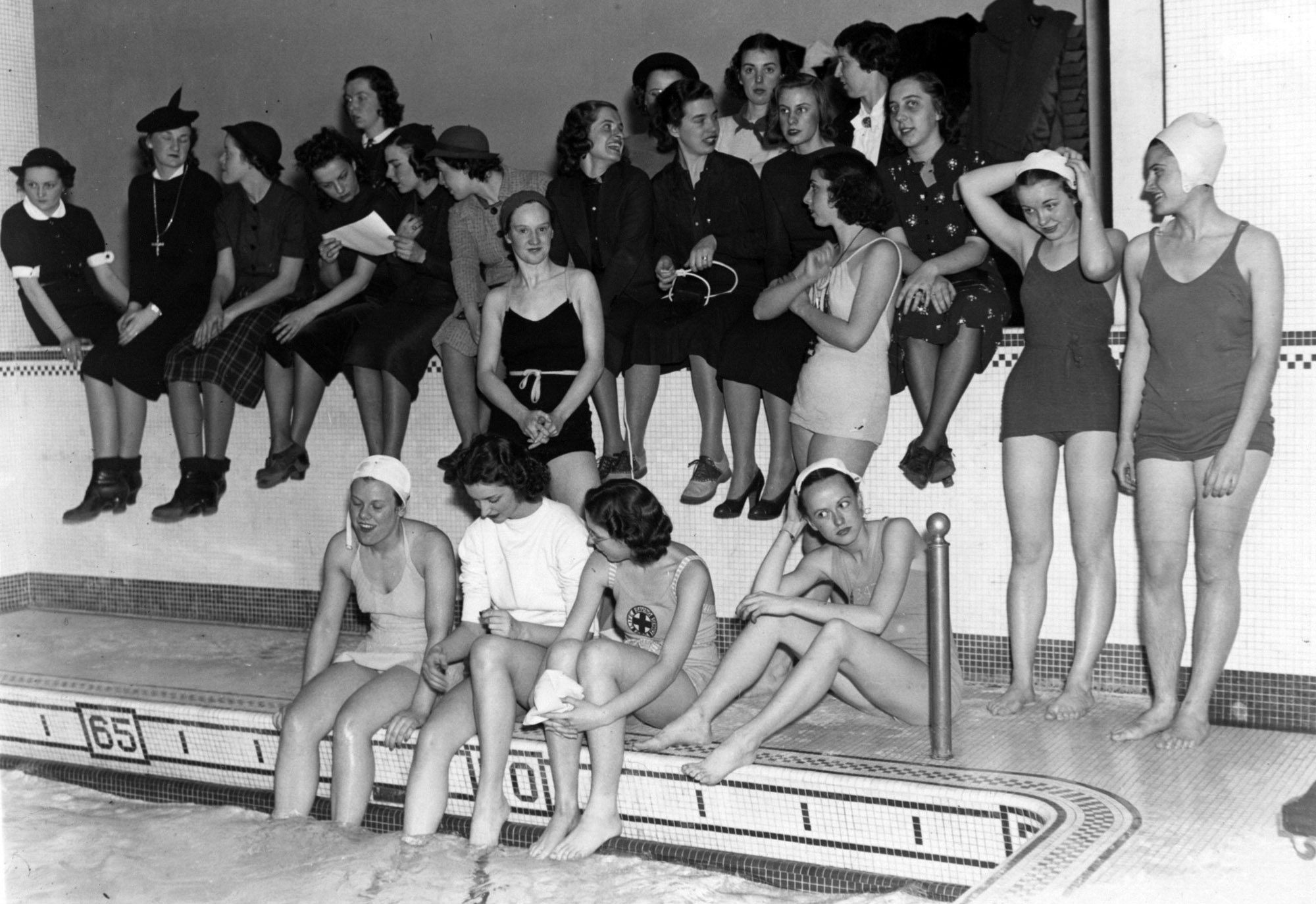 Women's Swim Team, 1939 | Dickinson College