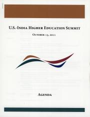 U.S. - India Higher Education Summit