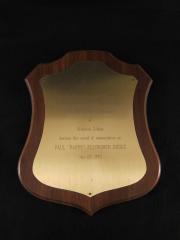 Paul Ellsworth “Pappy” Hodge plaque, 1972