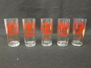 Glasses with College Crest and Red Devil (5)