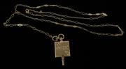 Phi Beta Kappa Key Necklace, 1904