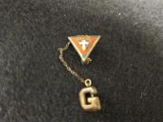 Cross and Initial Pin