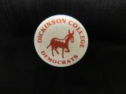 Dickinson College Democrats button