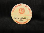 Commencement button, 1949