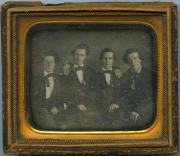 Daguerreotype of Four Students, c.1855