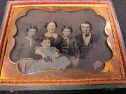 Tintype of a family