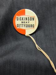 Dickinson Beat Gettysburg button