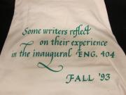 English 404 T-shirt, 1993