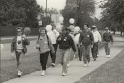 Harrisburg AIDSWalk Attendees during the Walk - 1988-1990
