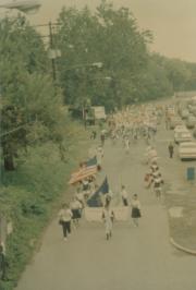 Harrisburg AIDSWalk Attendees Walking, photo 1 - 1991