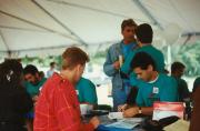 Harrisburg AIDSWalk Staff Tent - 1993