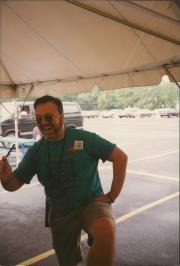 Joe Kouac at Harrisburg AIDSWalk - 1993