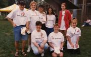 The Bon Ton Team at the Harrisburg AIDSWalk - 1994