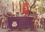 PA Rural Gay Caucus group at Philadelphia Gay Pride - 1976