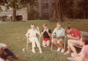 Richard Hause and other members at the Dignity/Central PA Great South Lawn Picnic - Summer 1983