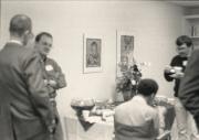 Members in front of snack table at "the Blessing of the Office of Dignity/Central PA" - March 18, 1990