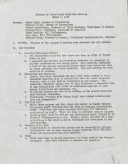 Corrections Subcommittee Meeting Minutes - March 9, 1976