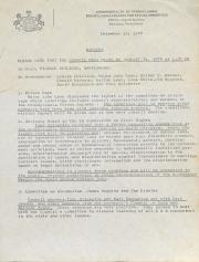 Governor's Council for Sexual Minorities Meeting Minutes - December 15, 1978