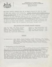 Governor's Council for Sexual Minorities Meeting Minutes - July [7], 1979