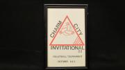 Charm City Invitational Volleyball Tournament Plaque - October 8 - 9, 1988