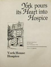 York Hospice House Flyer