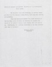 PA Rural Gay Caucus Legislative Committee Meeting Notice - July 10, 1976