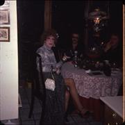 Wesley in Grey Dress at Dinning Room Table - Circa December 1975