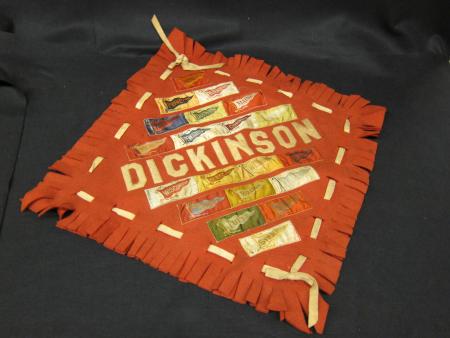 Tobacco Silk Pillowcase, c.1910