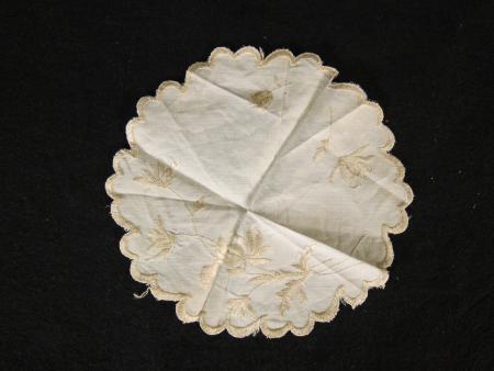 Embroidered Handkerchief, c.1880
