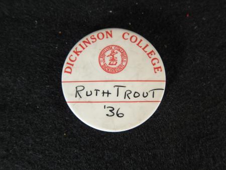 Dickinson College Name Tag Pin