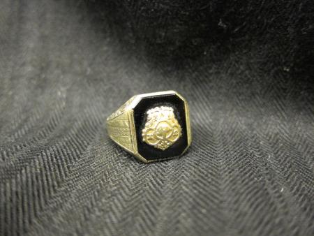 Chi Omega sorority ring, c.1915