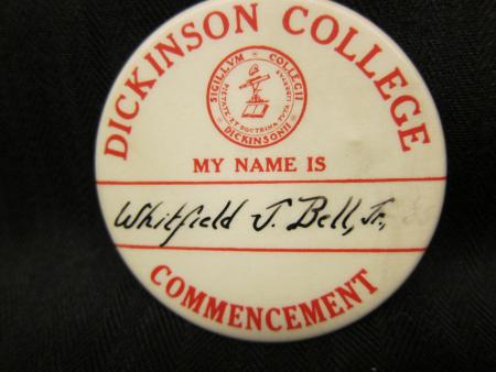 Commencement button