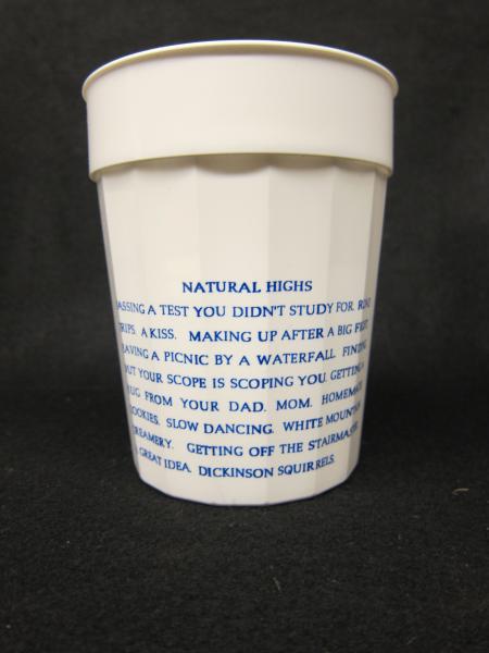 "Natural Highs" cup