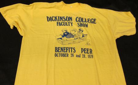 PEER Faculty Show T-shirt, 1979