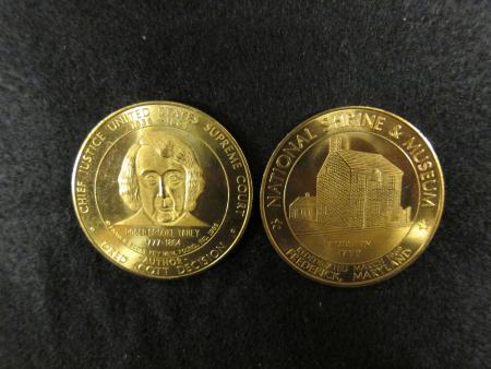 Roger Brooke Taney Commemorative Medals, 1969