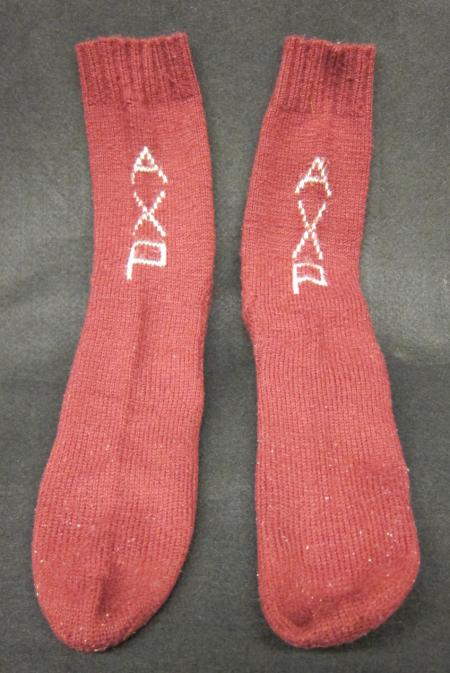Alpha Chi Rho Wool Socks, c.1950