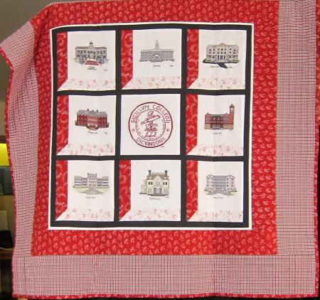 Quilt of Dickinson Buildings, 2010