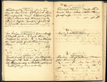 Pocket Diary of Charles F. Himes