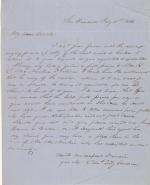 Letter, 1853 (Box 1, folder 10)