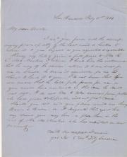 Letter, 1853 (Box 1, folder 10)