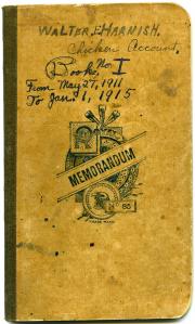 Account book, 1911-1915 (Box 1, folder 5)