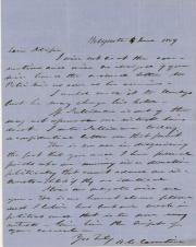 Letter, 1859 (Box 3, folder 10)