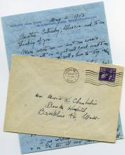 Letter, 1953 (Box 2, folder 20)