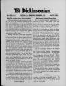 Dickinsonian, November 1, 1911