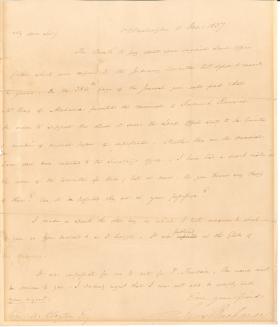 Letter from James Buchanan to John M. Clayton