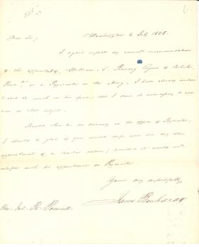 Letters from James Buchanan to Joel R. Poinsett