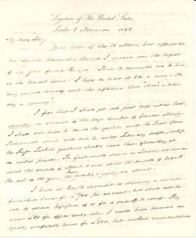 Letter from James Buchanan to George Plitt