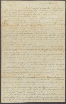 Letter from John Reynolds to James Buchanan